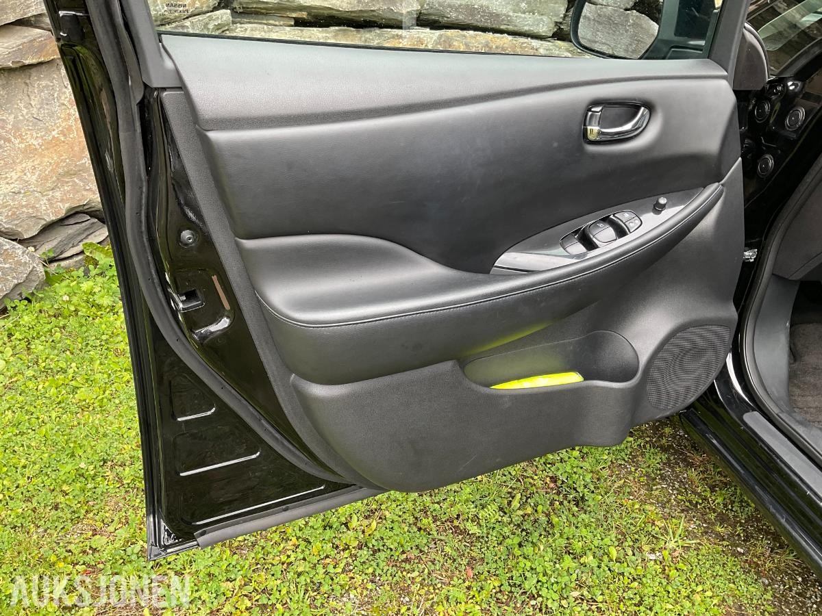 2017 Nissan Leaf, EL-bil med lav km.