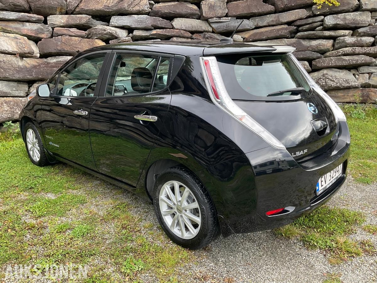 2017 Nissan Leaf, EL-bil med lav km.