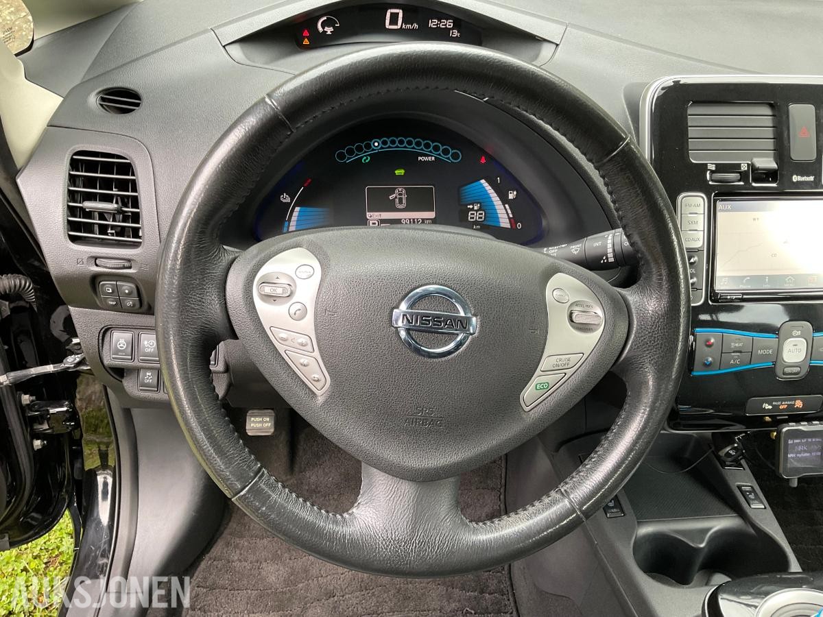 2017 Nissan Leaf, EL-bil med lav km.