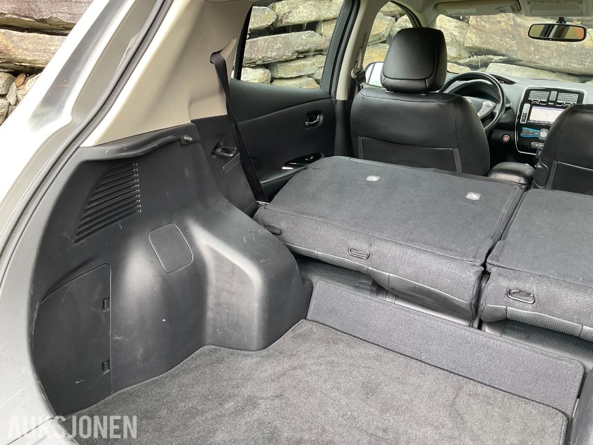 2017 Nissan Leaf, EL-bil med lav km.