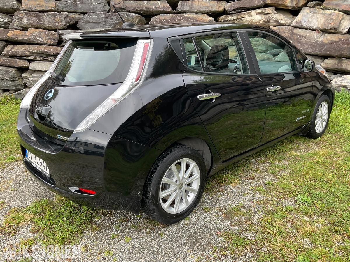 2017 Nissan Leaf, EL-bil med lav km.
