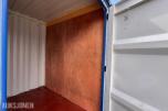 20 fot container med 4 lagerboder