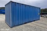 20 fot container med 4 lagerboder