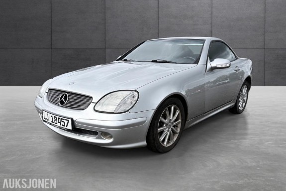 2001 Mercedes-Benz SLK 200 KOMPRESSOR 2.0-163, 205631 km, Eu godkjent til 30.11.2026