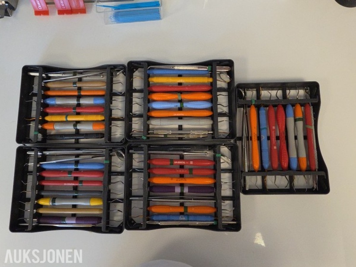 LM-Dental odontologiske håndinstrumenter med instrumentkassetter