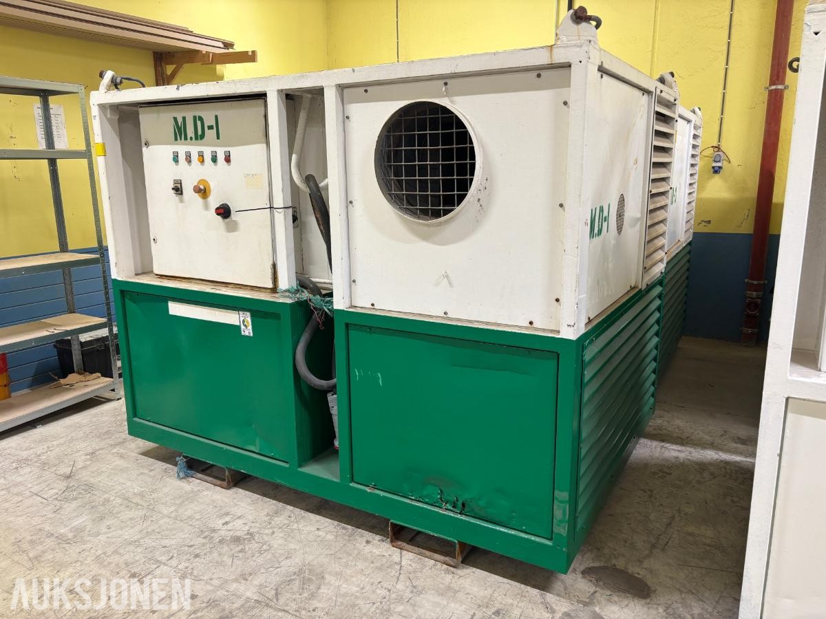 2011 Clemco Munkebo M.D-1 industriell adsorpsjonstørke  / tørkeanlegg – 400V –