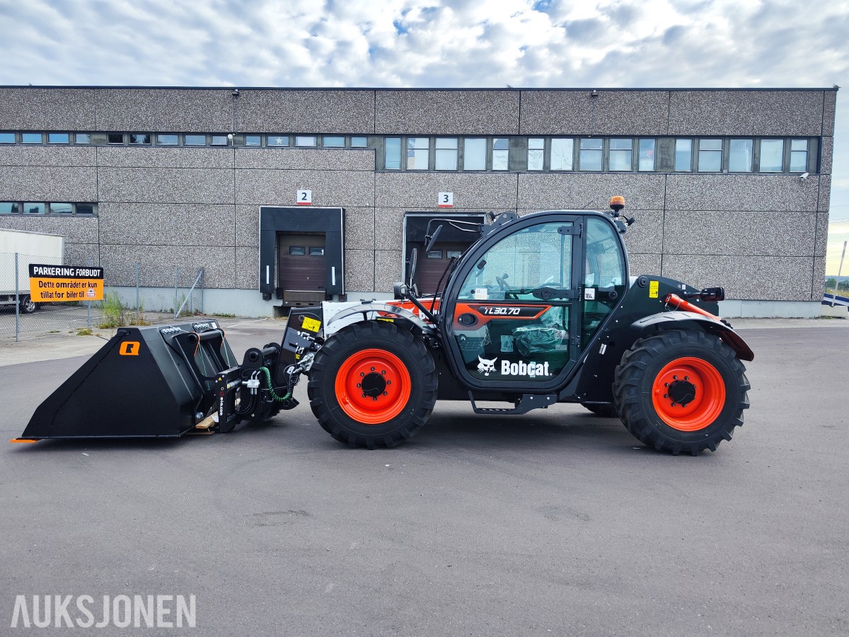 2026 Bobcat TL30.7 Skyvemast truck 6,7m ny med pallegaffel skuffe