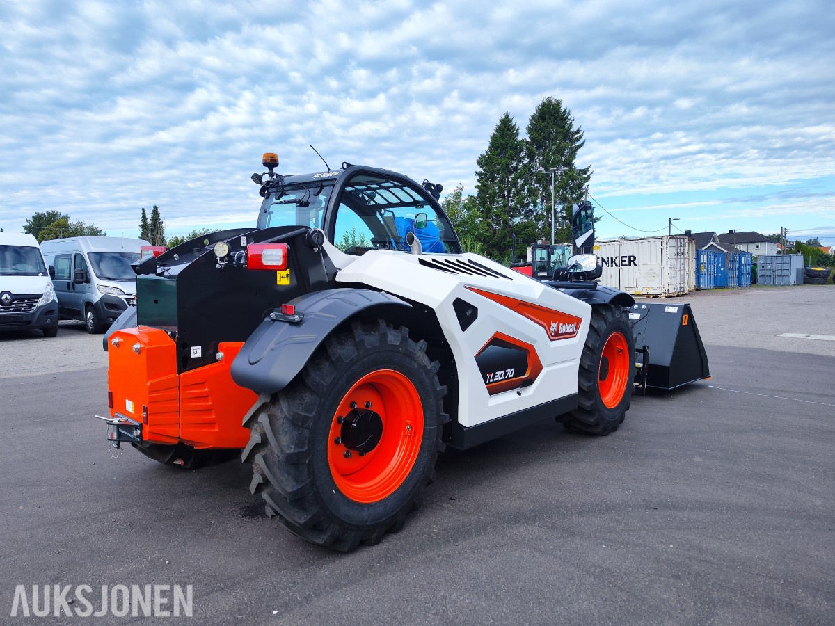 2026 Bobcat TL30.7 Skyvemast truck 6,7m ny med pallegaffel skuffe
