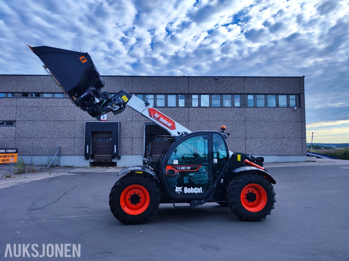 2026 Bobcat TL30.7 Skyvemast truck 6,7m ny med pallegaffel skuffe