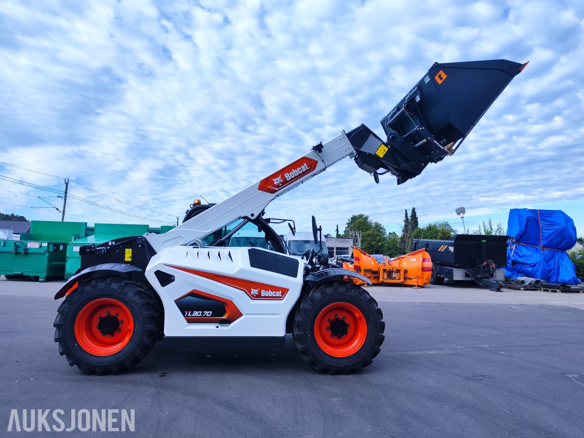 2026 Bobcat TL30.7 Skyvemast truck 6,7m ny med pallegaffel skuffe