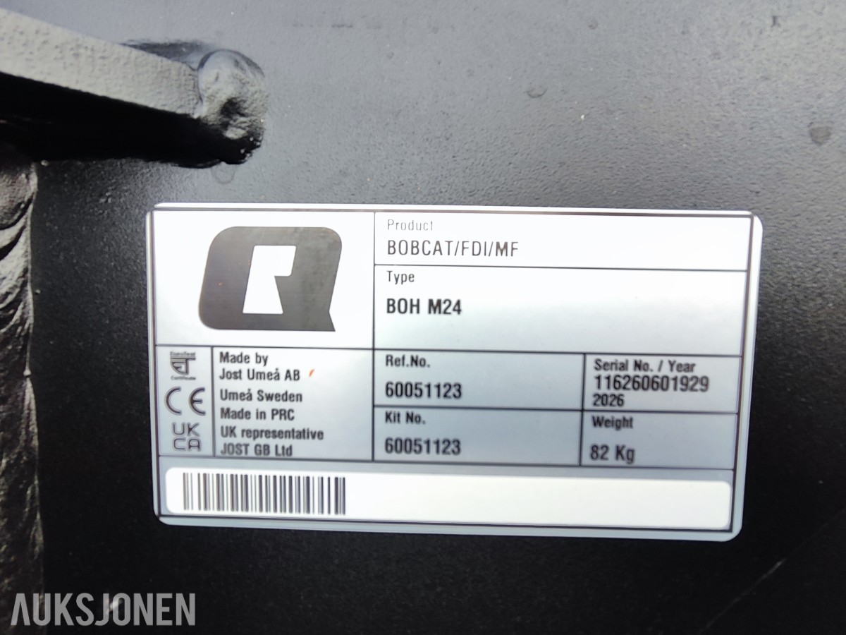 2026 Bobcat TL30.7 Skyvemast truck 6,7m ny med pallegaffel skuffe