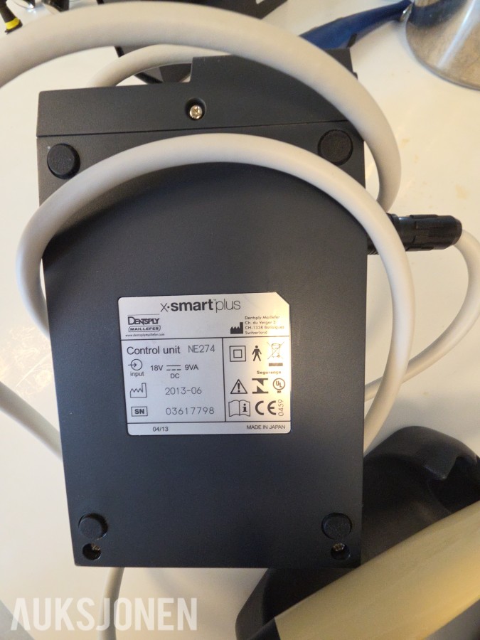 Tannlegeutstyr, forbruksmateriell og Dentsply Maillefer X-Smart Plus endomotor