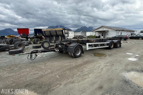 2017 Van Hool Containerhenger med tipp - EU OK