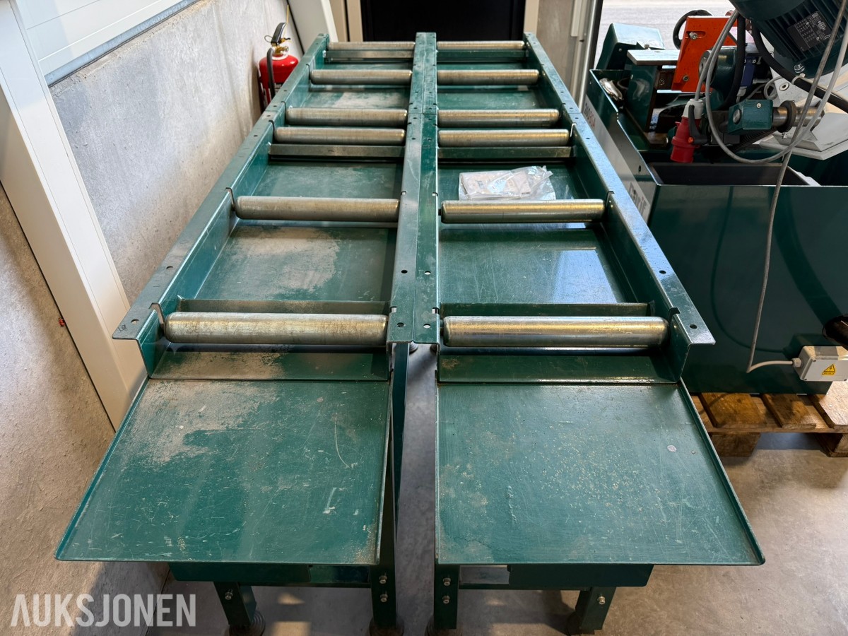 2022 Carif 260 BSA halvautomatisk metallbåndsag med rullebaner