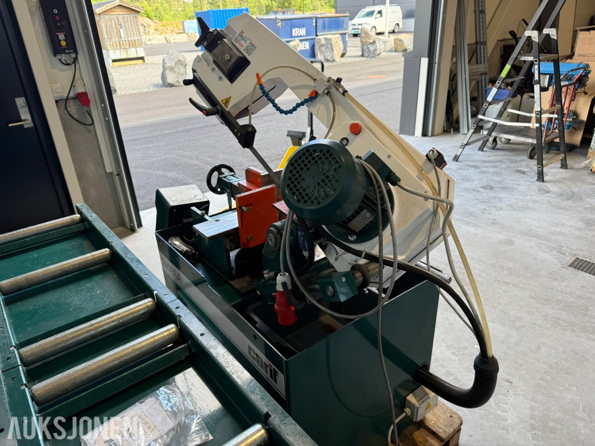 2022 Carif 260 BSA halvautomatisk metallbåndsag med rullebaner
