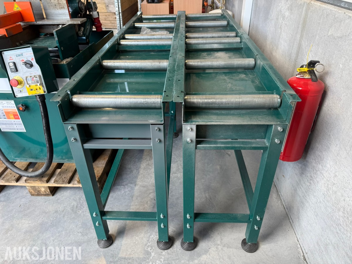 2022 Carif 260 BSA halvautomatisk metallbåndsag med rullebaner