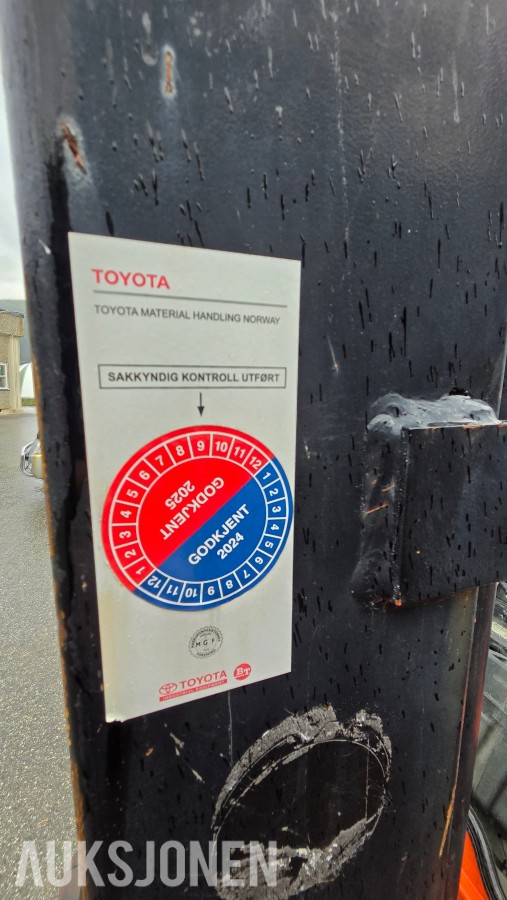2001 Toyota FBMF30 GAFFELTRUCK - 3660 KG