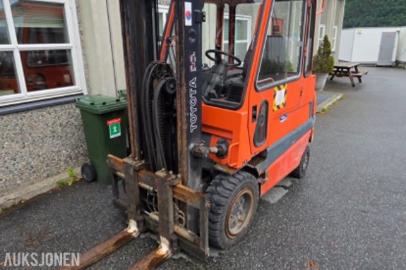 2001 Toyota FBMF30 GAFFELTRUCK - 3660 KG 