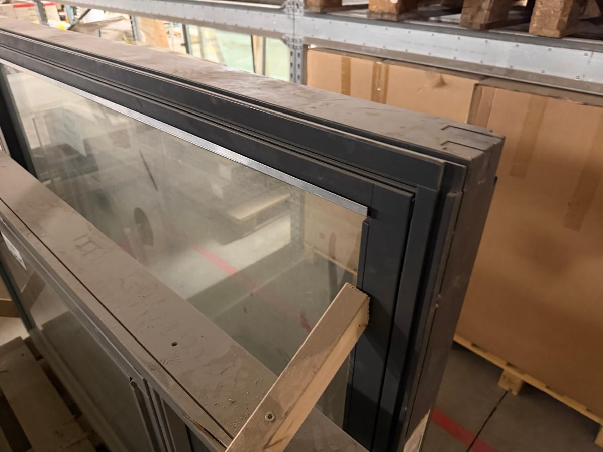 3 stk. Uldal vinduer / B680xH2090 Fastkarm / B890x2090 Fastkarm/topphengslet / B1590xB1190 Topphengslet