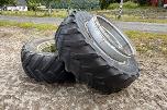 Michelin Traktordekk/felg-sett - 600/65 R 38 XM108 