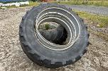 Michelin Traktordekk/felg-sett - 600/65 R 38 XM108 