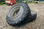 Michelin Traktordekk/felg-sett - 600/65 R 38 XM108 