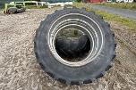Michelin Traktordekk/felg-sett - 600/65 R 38 XM108 
