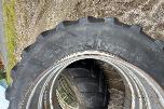 Michelin Traktordekk/felg-sett - 600/65 R 38 XM108 