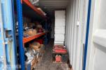 2013 20 fots container med reoler