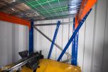 2013 20 fots container med reoler