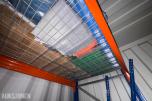 2013 20 fots container med reoler