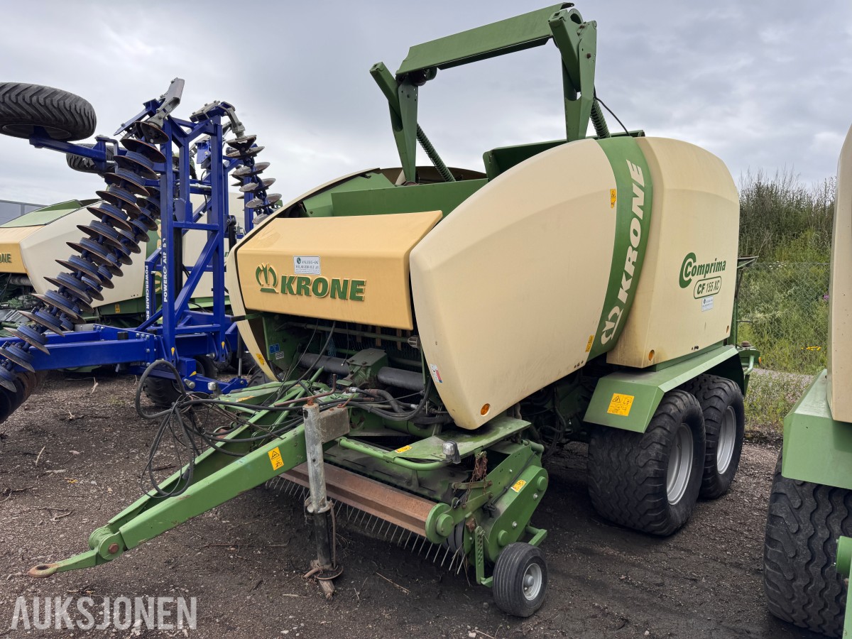 2010 Krone Comprima CF 155 XC kombipresse