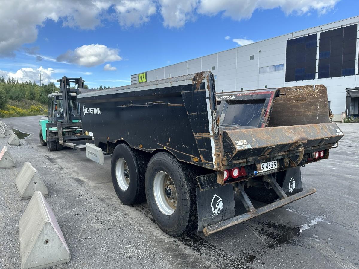 2018 Chieftain SB20 Dumperhenger nyttelast 21t