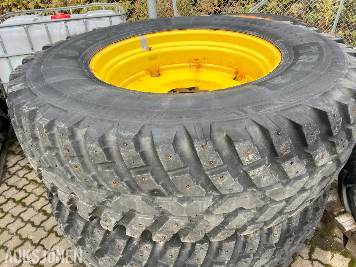 2013 John Deere 6150R - frontlaster, to hjulsett