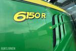 2013 John Deere 6150R - frontlaster, to hjulsett