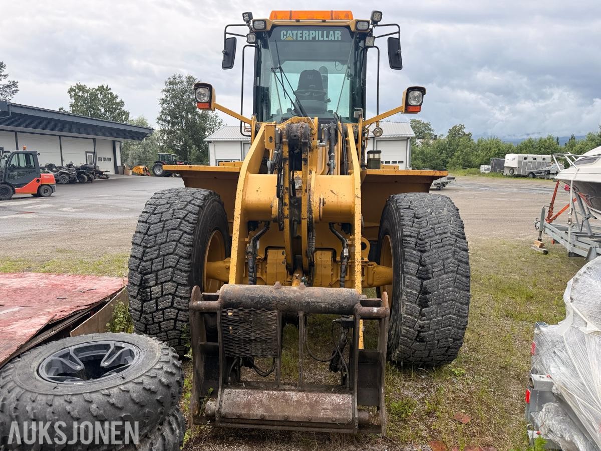 2007 Cat 938G Hjullaster 11458 timer m/ Sentralsmøreanlegg