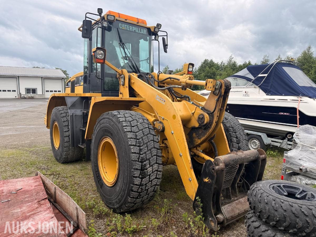 2007 Cat 938G Hjullaster 11458 timer m/ Sentralsmøreanlegg