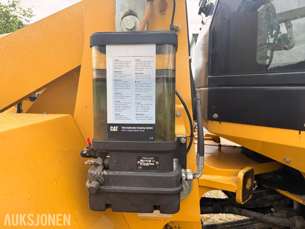 2007 Cat 938G Hjullaster 11458 timer m/ Sentralsmøreanlegg