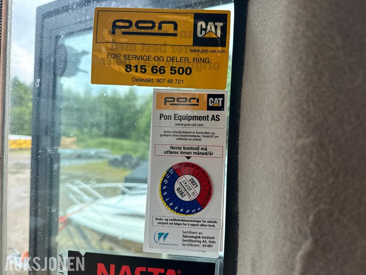 2007 Cat 938G Hjullaster 11458 timer m/ Sentralsmøreanlegg