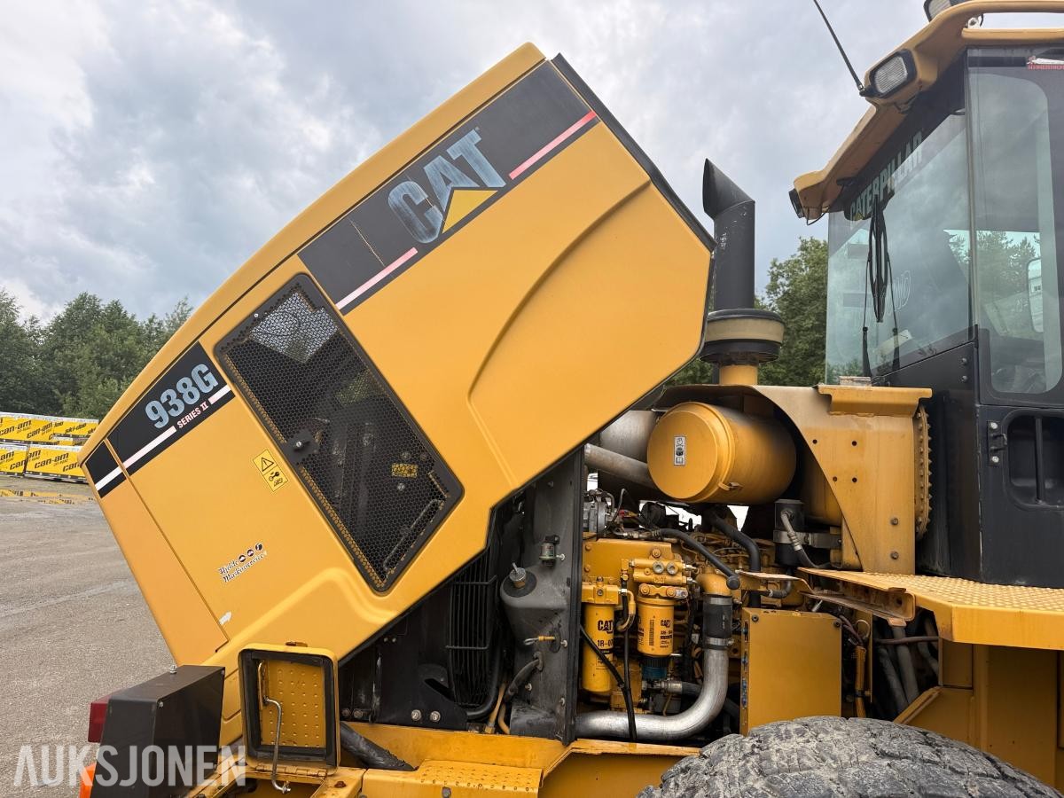 2007 Cat 938G Hjullaster 11458 timer m/ Sentralsmøreanlegg