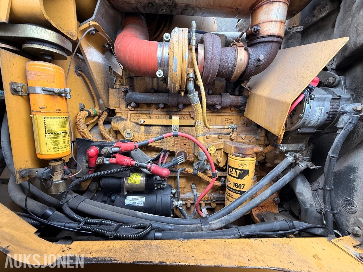 2007 Cat 938G Hjullaster 11458 timer m/ Sentralsmøreanlegg