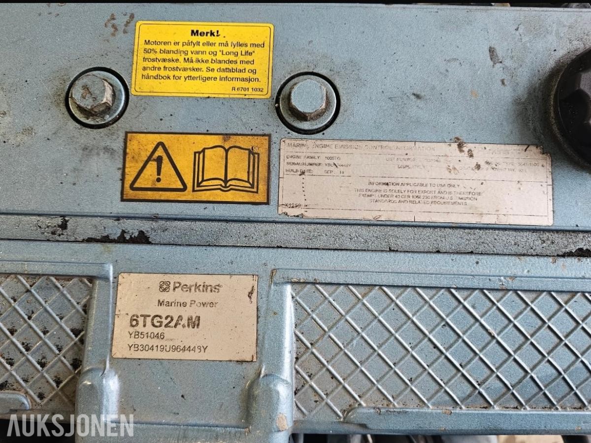 Strømaggregat / Generator 104 kVA – Perkins & Stamford (2014)