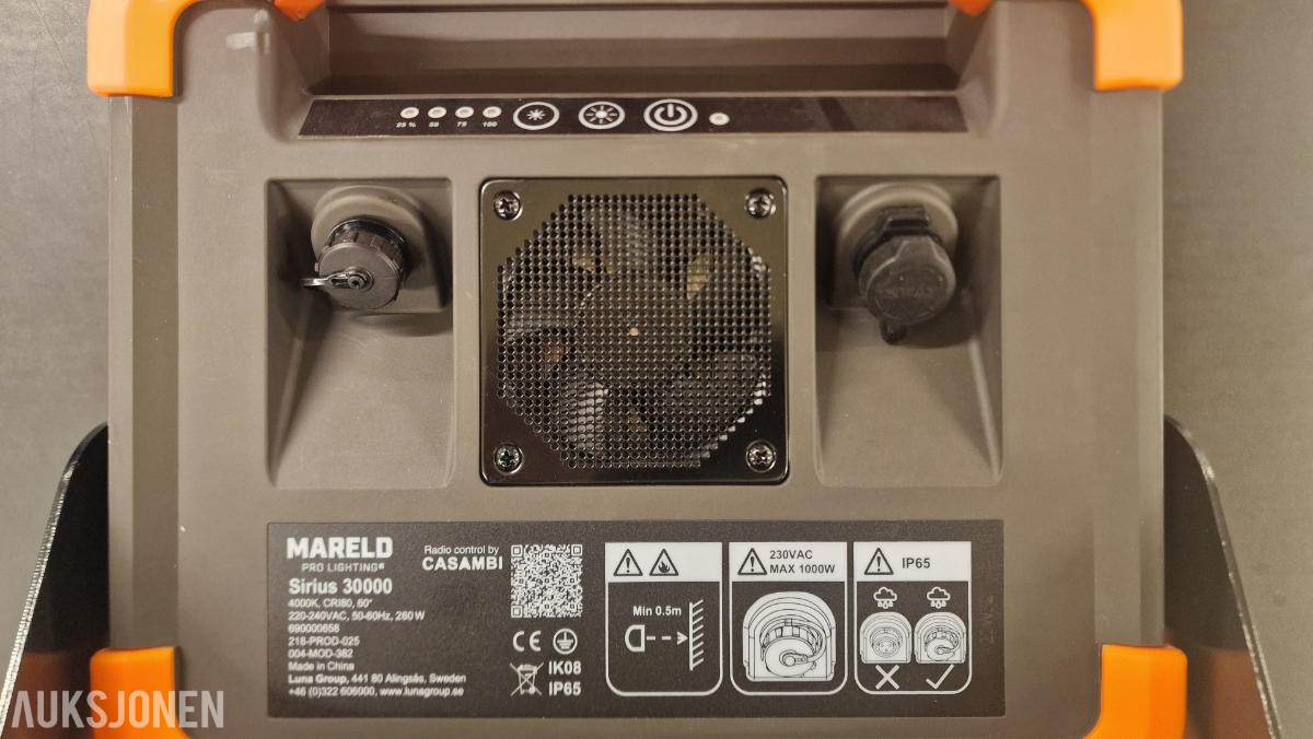 Mareld Sirius 30000 - Arbeidslys - NY