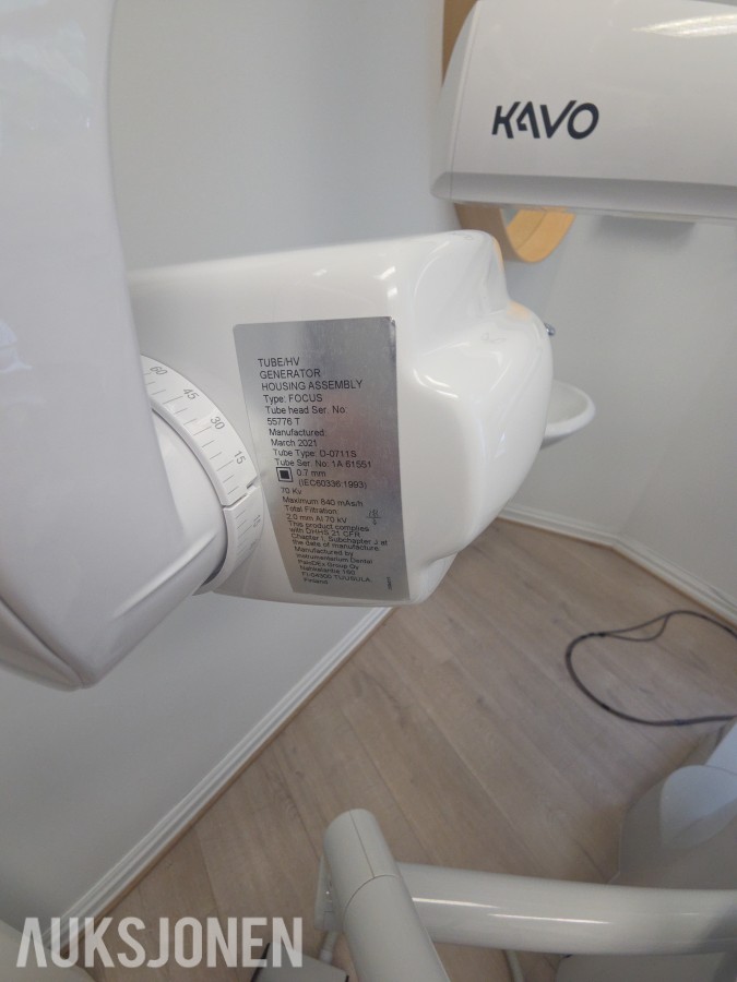 KaVo behandlingsunit med KaVo Focus intraoral røntgen