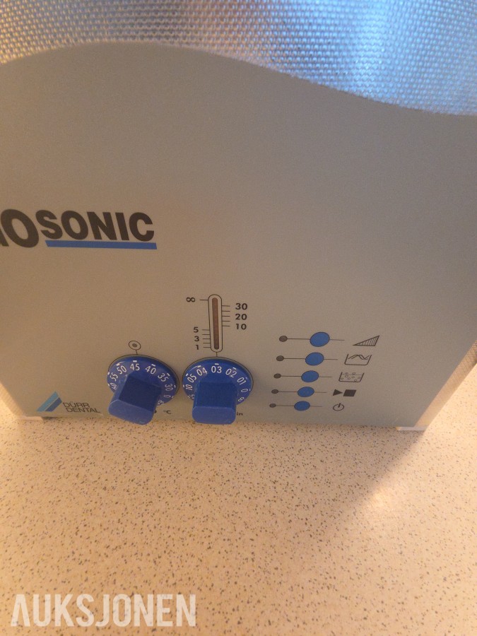 Dürr Dental Hygosonic ultralydvask med varme og kurv