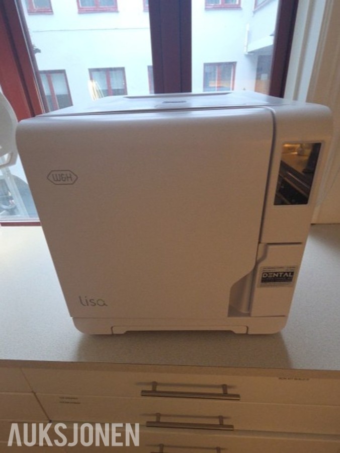 W&H Lisa VA131-17 autoklav / dampsterilisator 17 L – 2020 modell