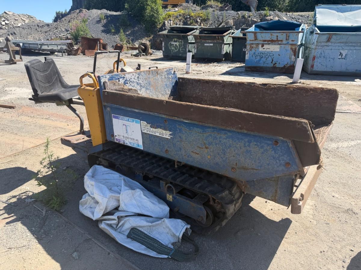 Minidumper / Beltedumper - 800 kg lastekapasitet