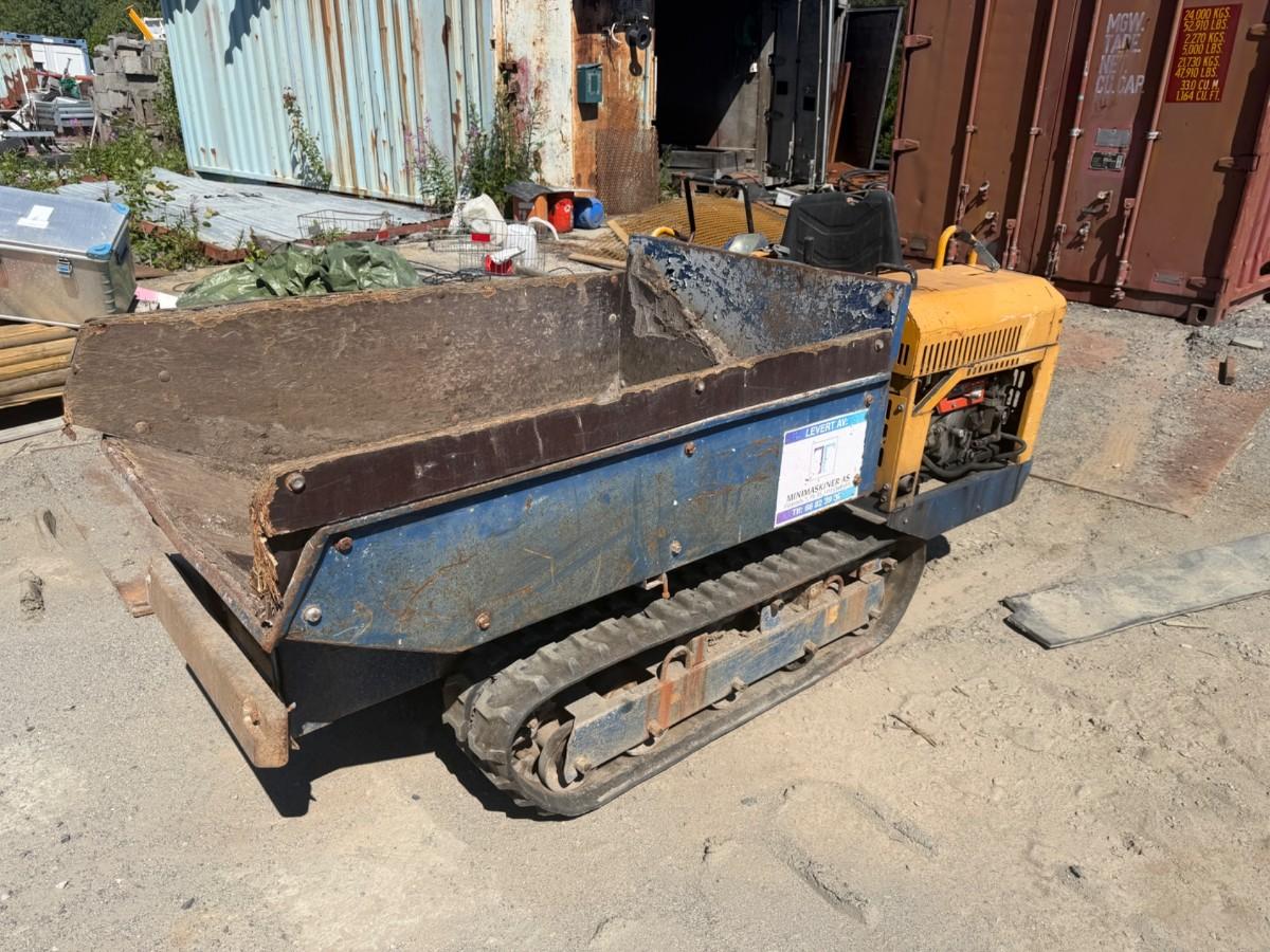 Minidumper / Beltedumper - 800 kg lastekapasitet