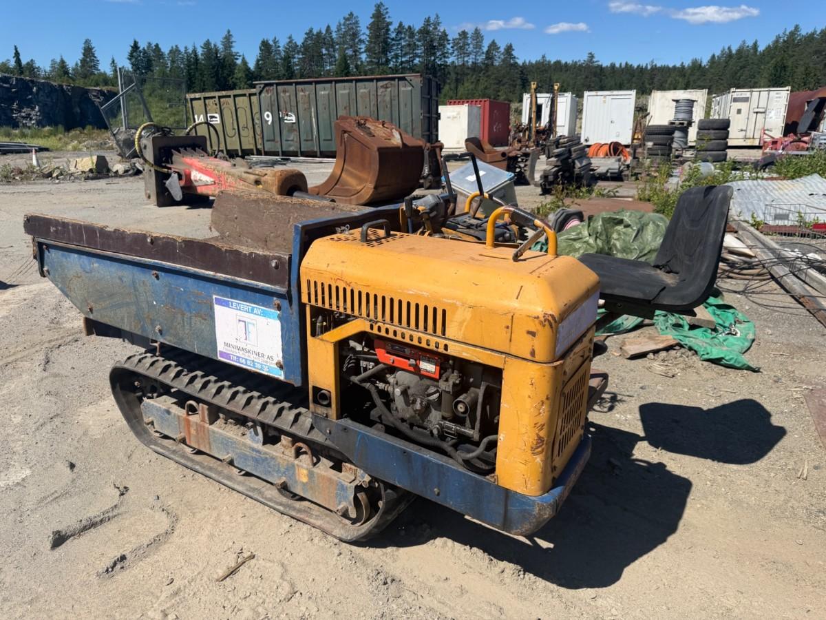 Minidumper / Beltedumper - 800 kg lastekapasitet