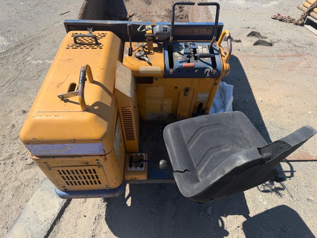 Minidumper / Beltedumper - 800 kg lastekapasitet